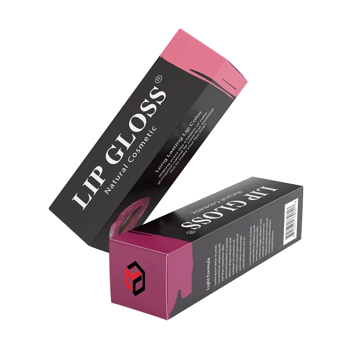 printed lip gloss boxes
