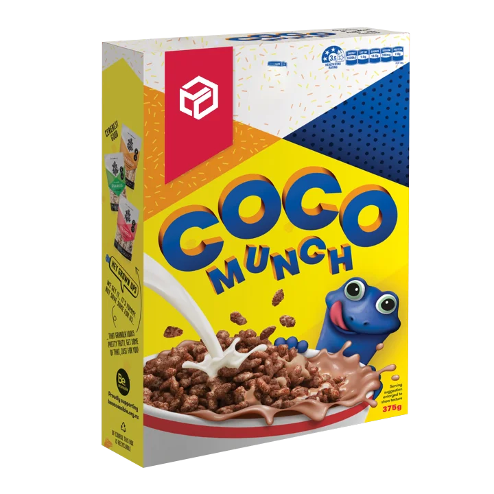 Cereal With Frog on the Box