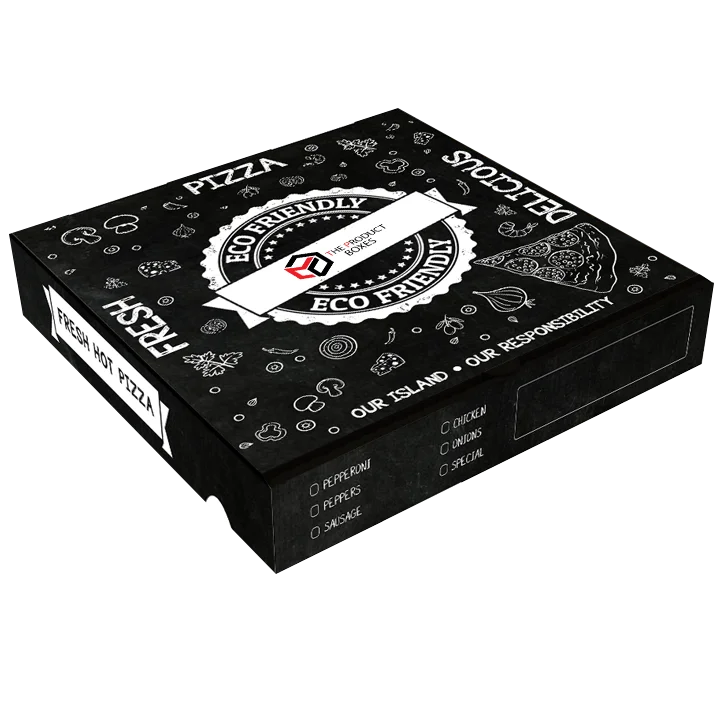 domino's black boxes pizza