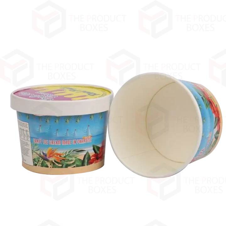 4 oz ice cream cups with lids