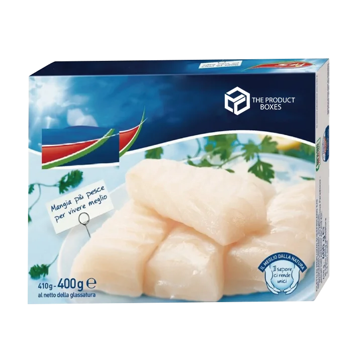 Free mockup for frozen food boxes