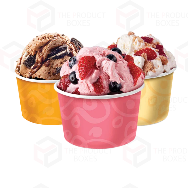 custom printed ice cream cups