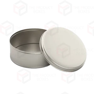 Round Metal Tin Boxes