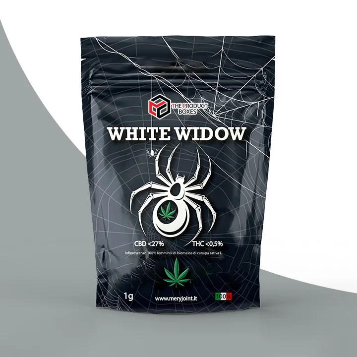 White Widow Mylar Bags