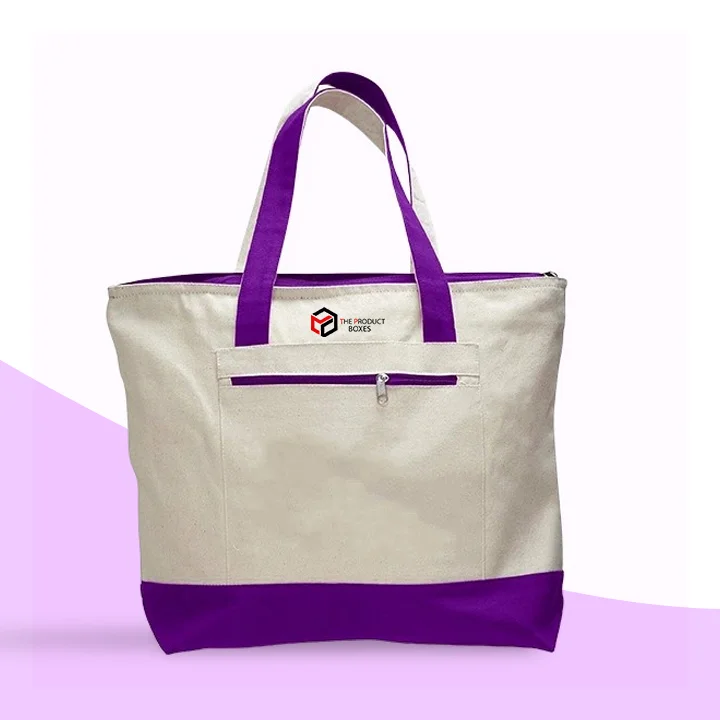 Zipper Tote Bag