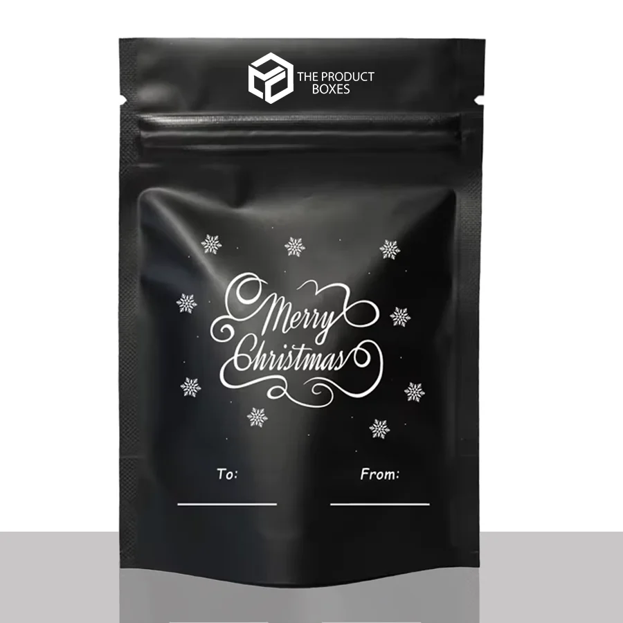Christmas Mylar bags packaging