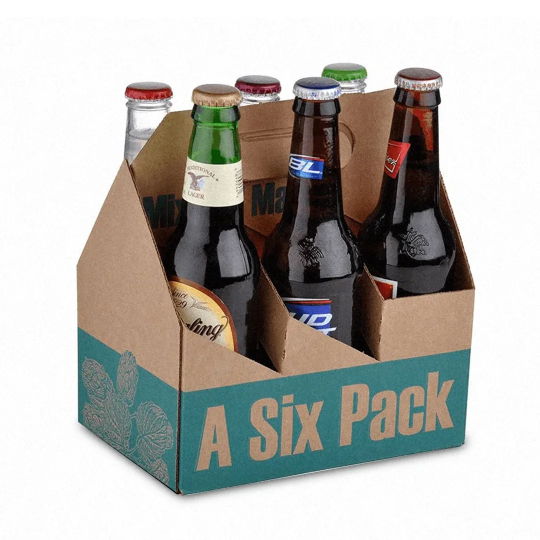6 Inserts Carrier Packaging Boxes