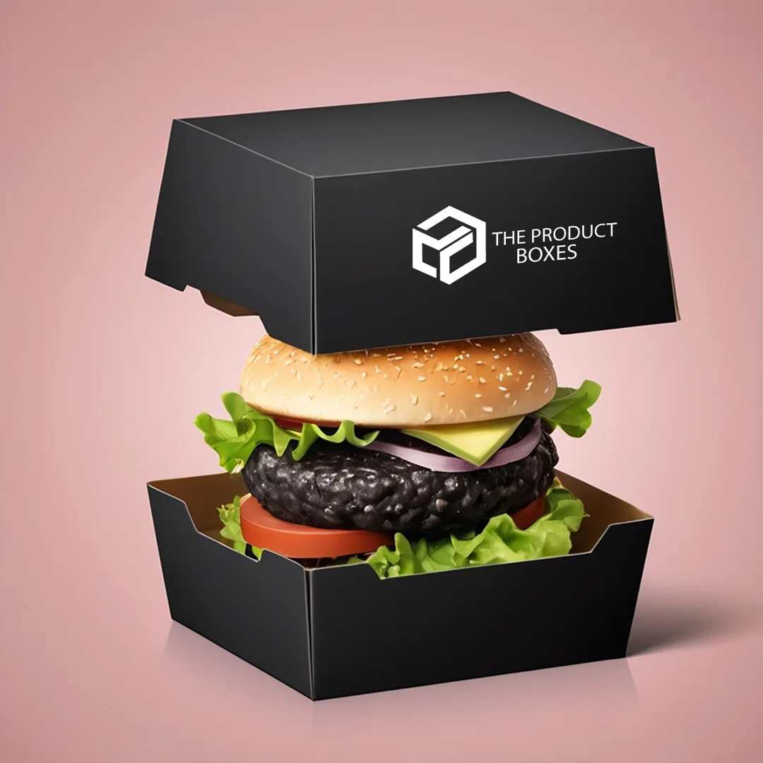 Black Burger Boxes