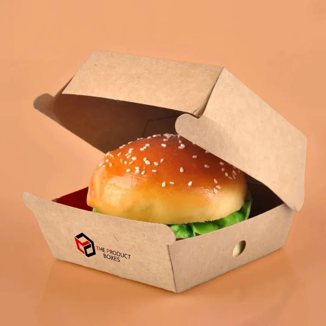 Kraft Paper Burger Box