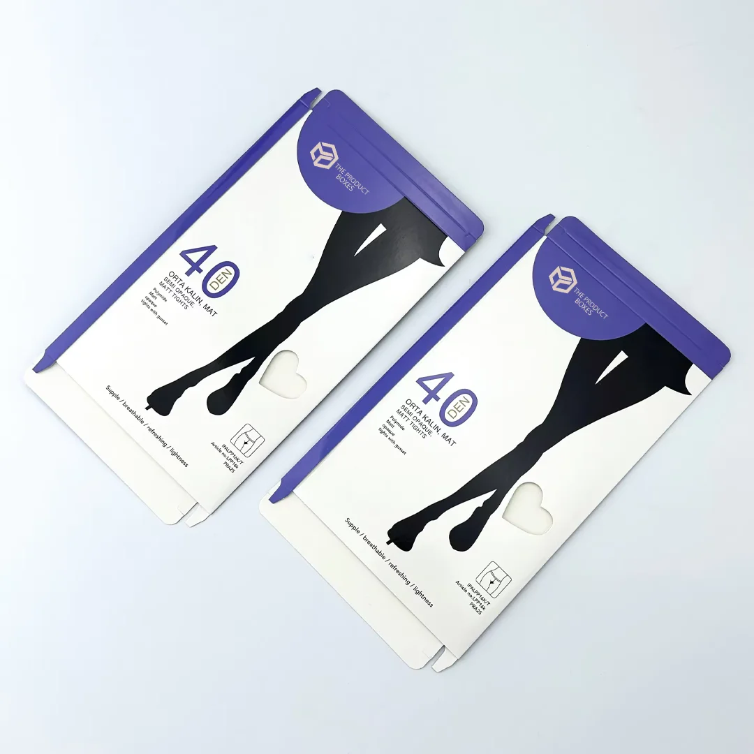 Tights Packaging Boxes With Logo