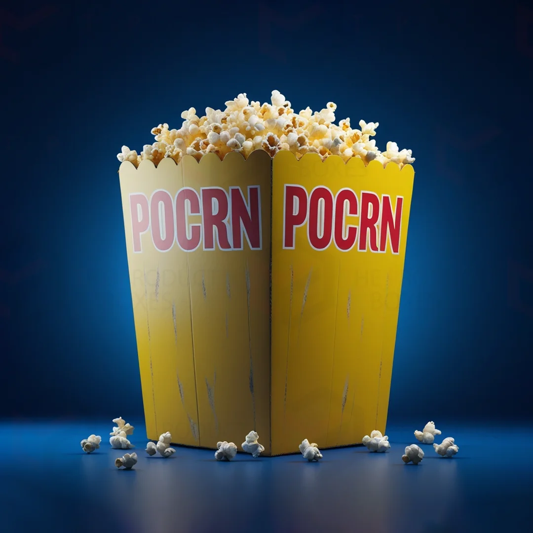 big giant popcorn box