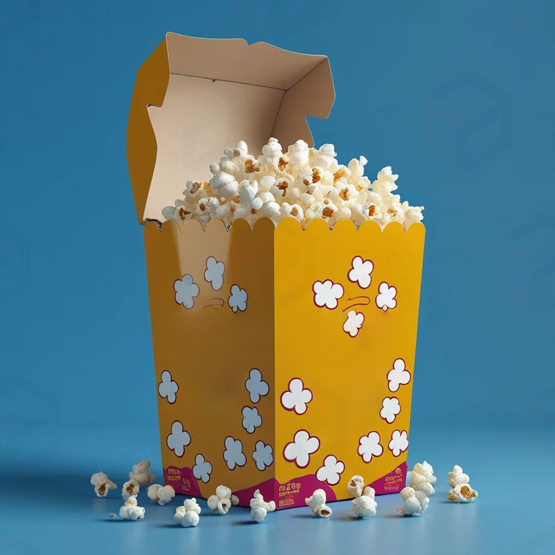 giant popcorn packaging boxes