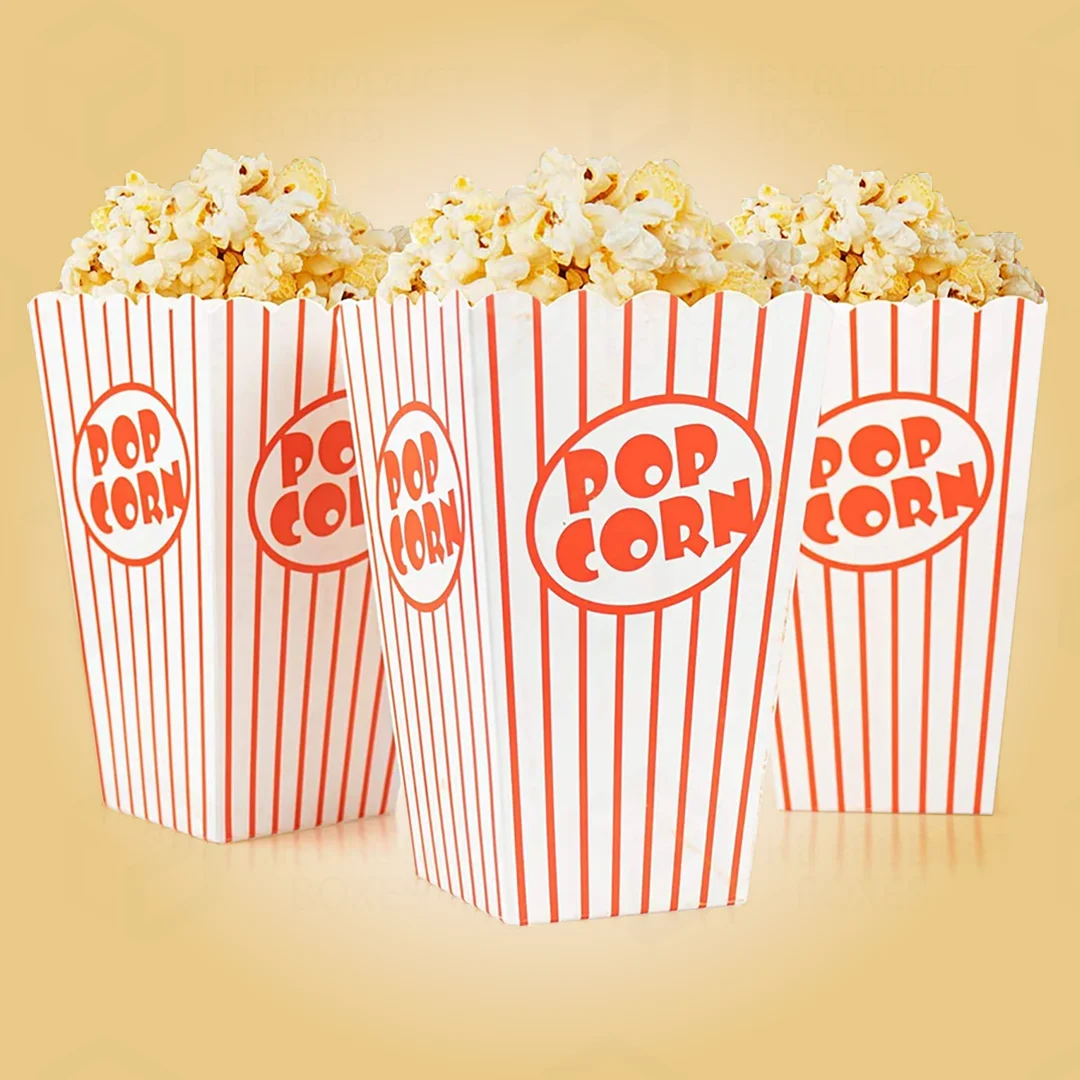 yellow popcorn boxes bulk