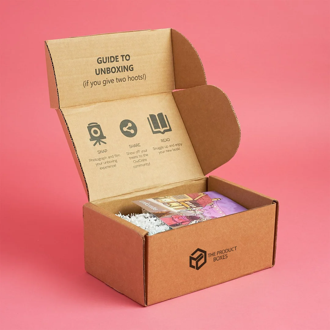 custom printed corrugated mailer boxes