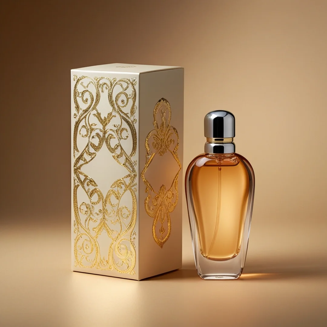 Customized Gold & Silver Foil Perfume Boxes