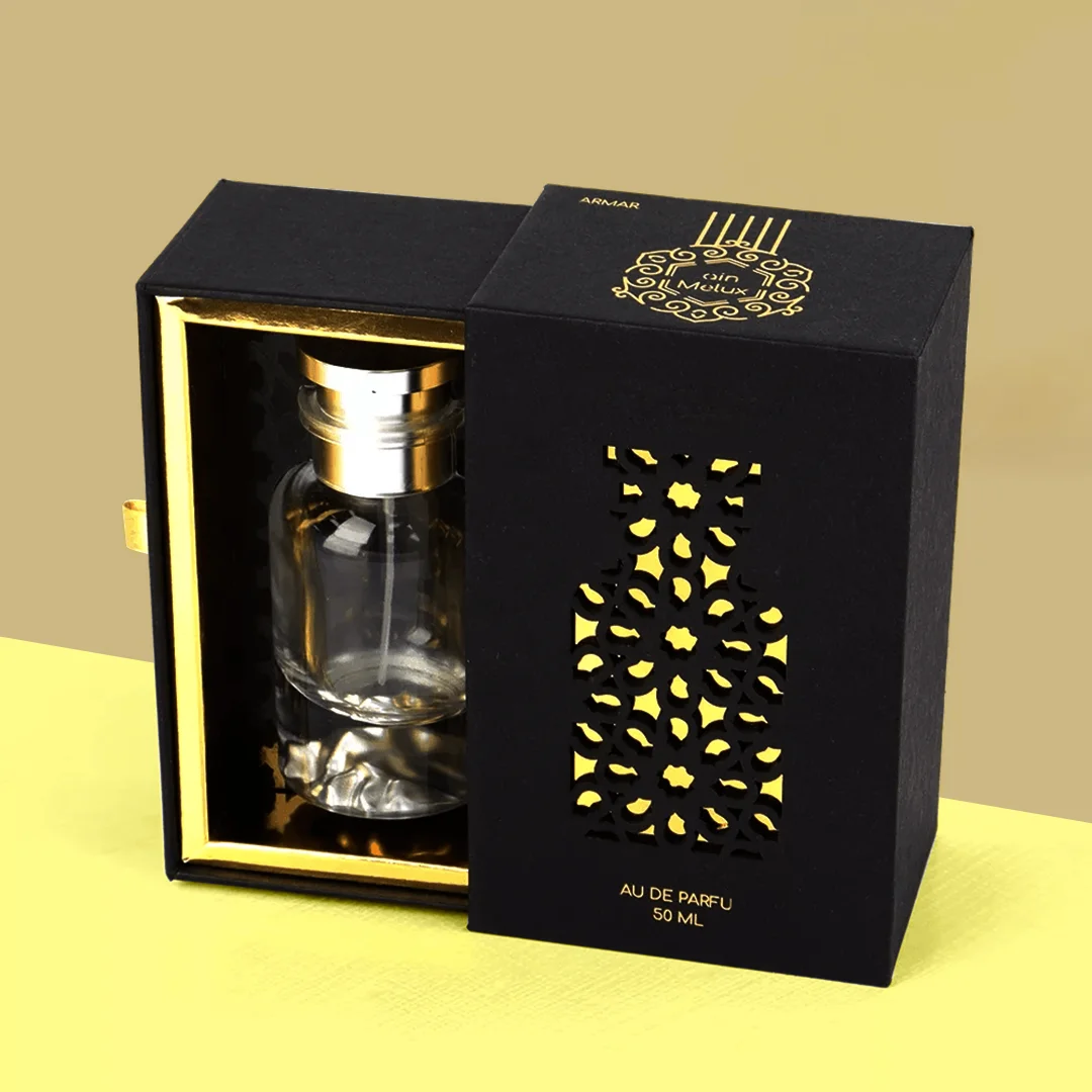 Gold & Silver Foil Perfume Boxes