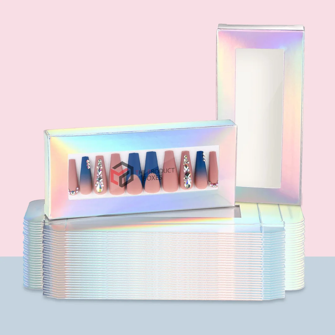 Custom Press-On Nail Packaging Boxes