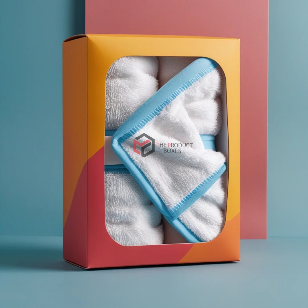 Towel Packaging With Logo