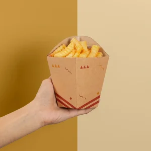 Custom Printed Fry Paper