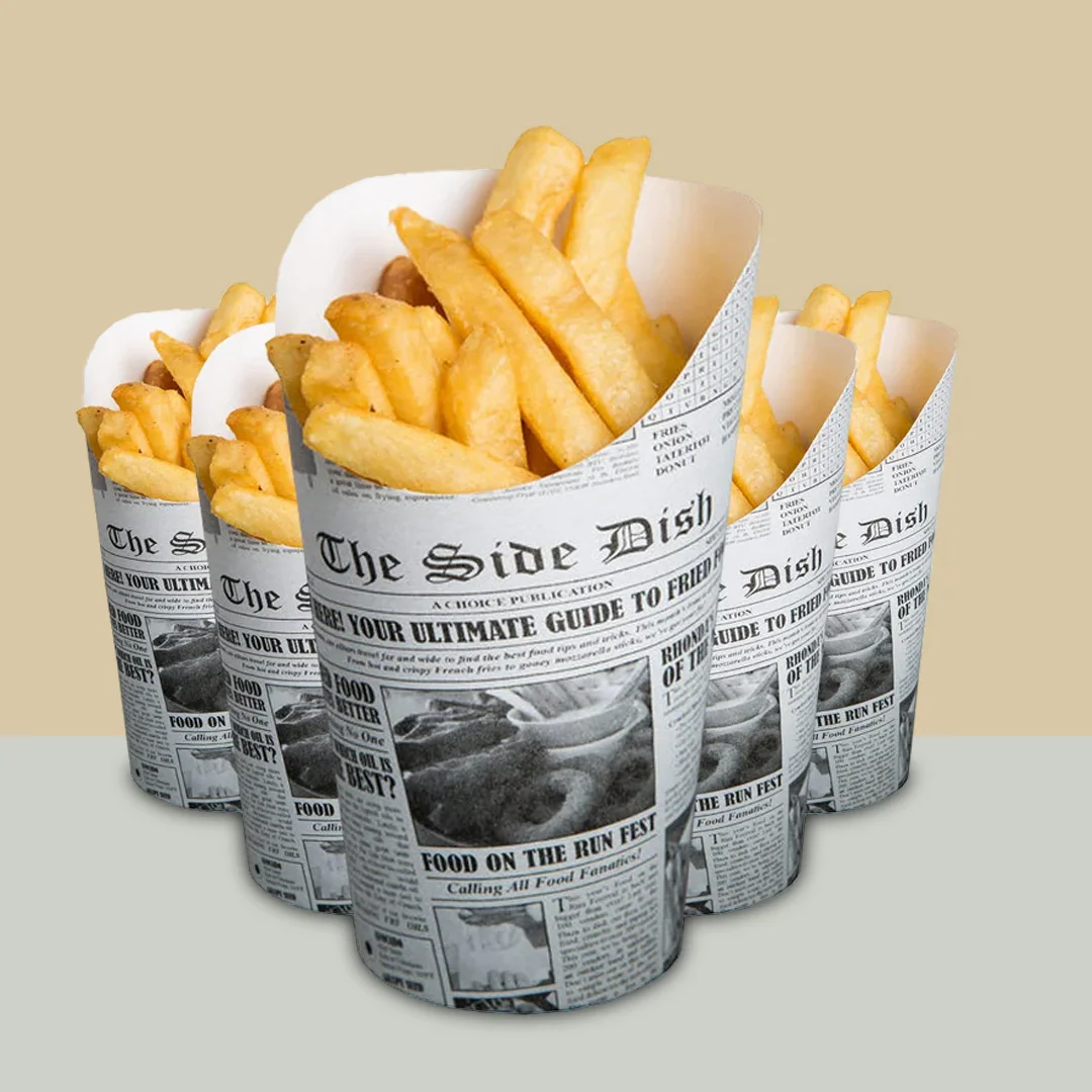 Custom Printed Fry Paper Wholesale