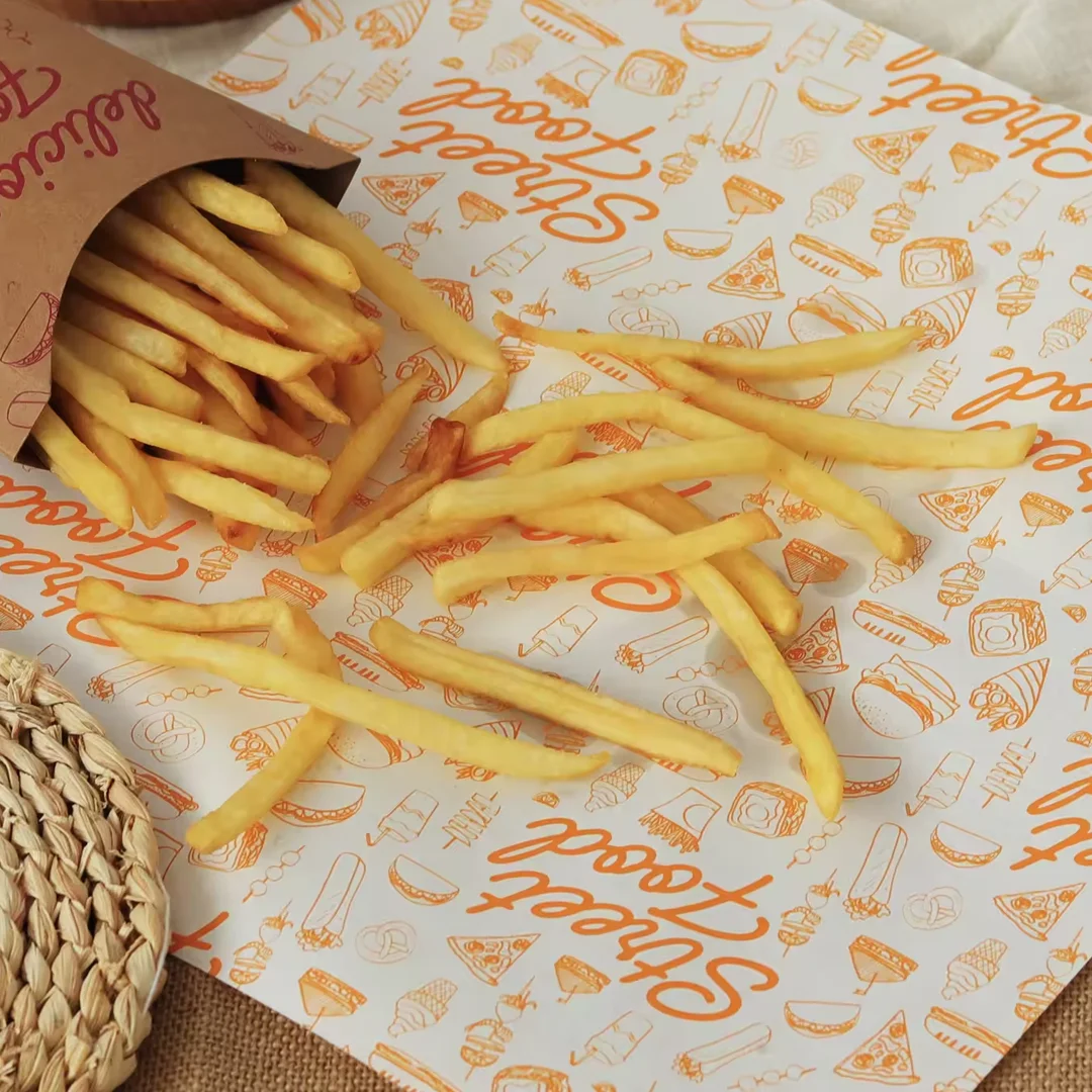 TheProductBoxes Printed Fry Paper