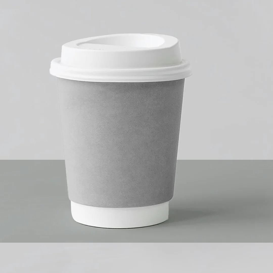 Custom Double-Wall Paper Cups With Logo