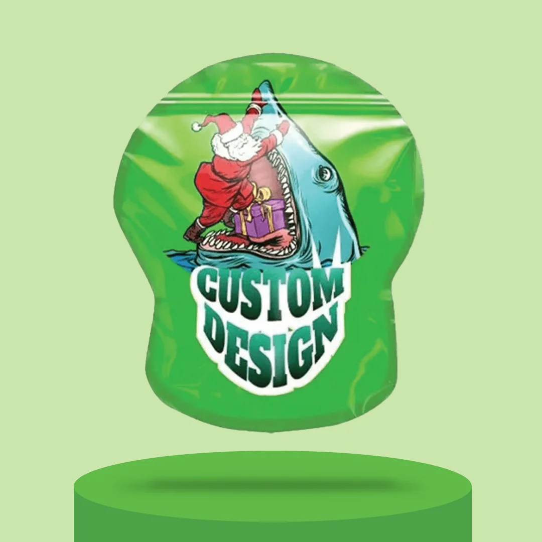 Custom Printed Shaped Mylar Bags