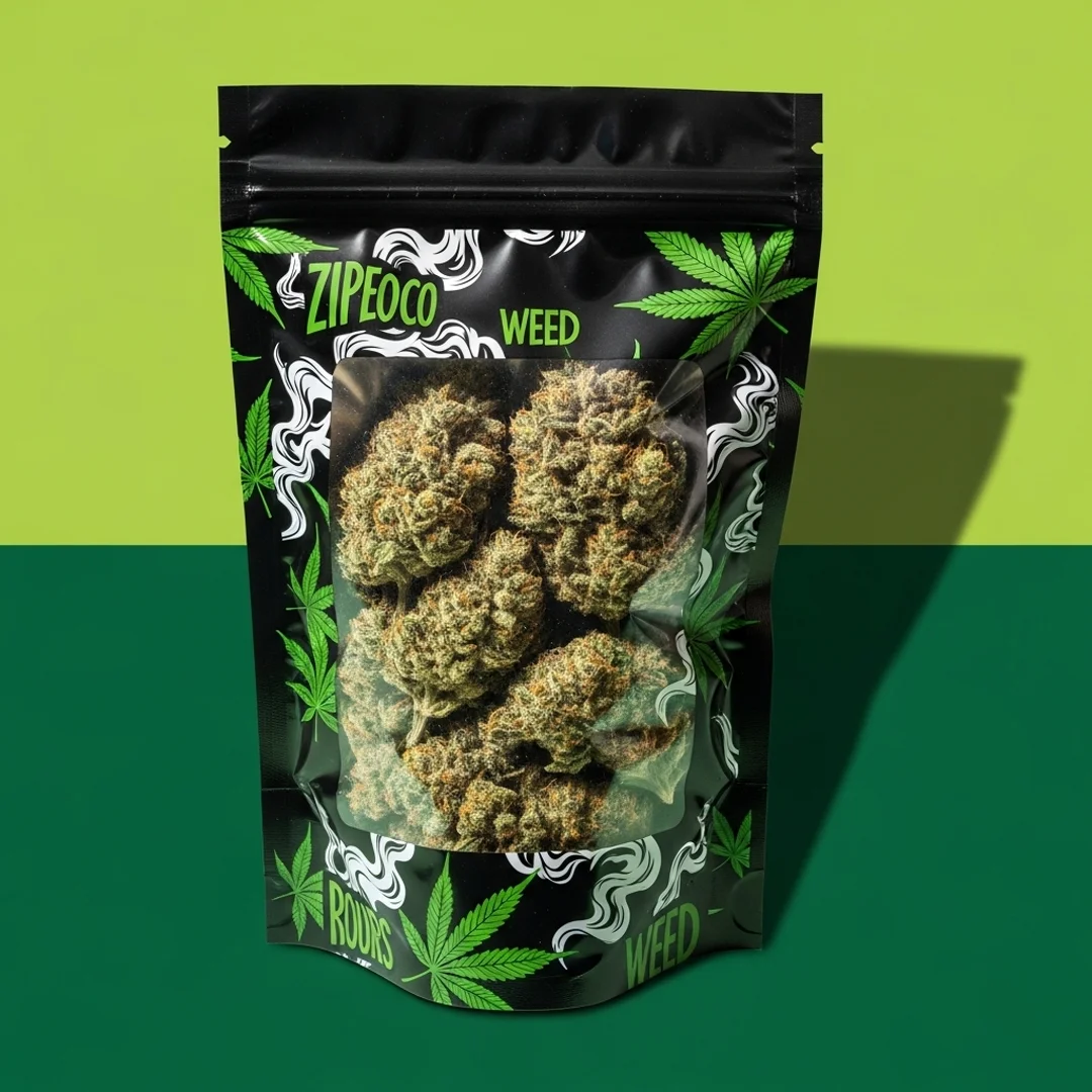 Weed Ziplock Bags With Logo