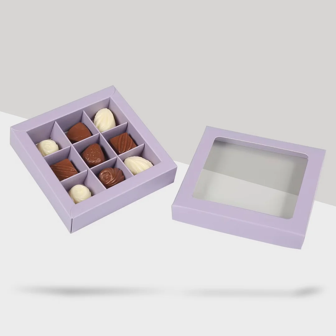 500 Pieces Chocolate Box with Dividers