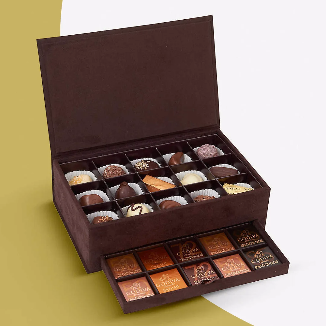 Chocolate ページ Chocolate Box with Dividers - The Product Boxes
