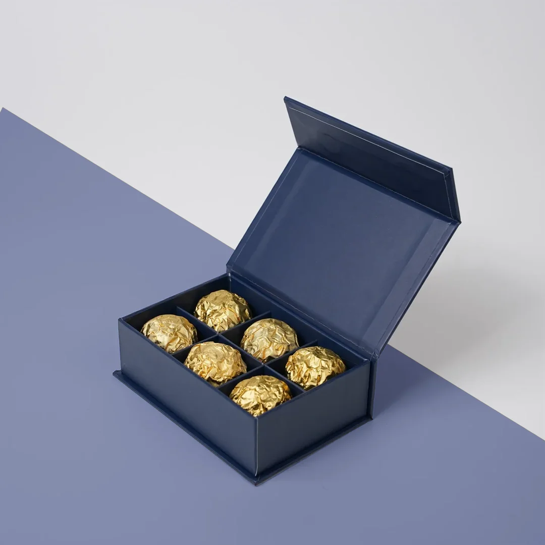 Custom Chocolate Box with Dividers