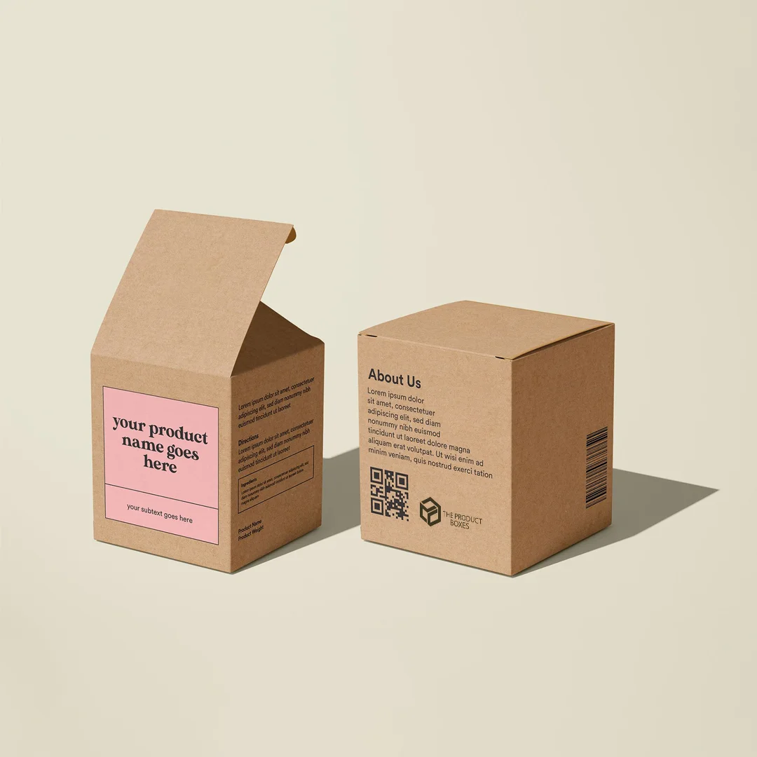 Custom Kraft Tuck Top Boxes Wholesale