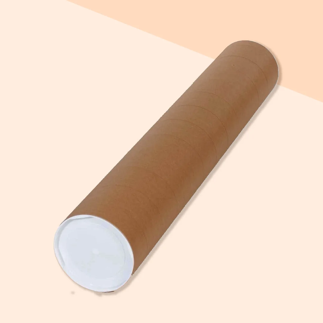 Printed 4 X 36 Snap Cap Paper Tube