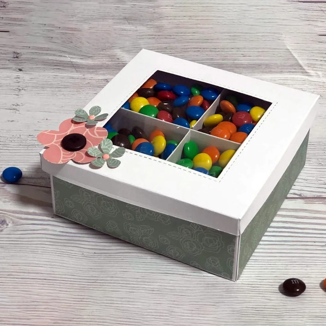 TheProductBoxes Candy Box with Dividers