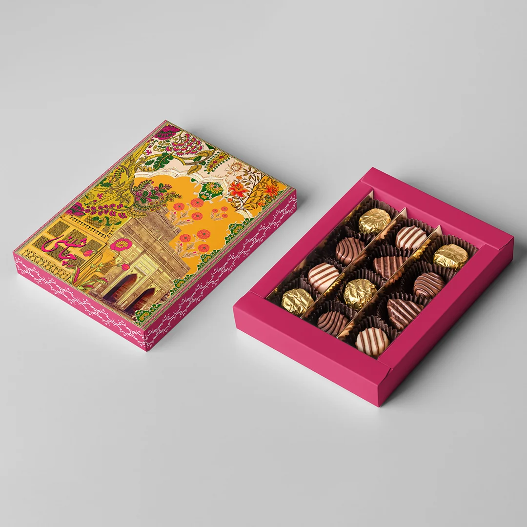 TheProductBoxes Chocolate Box with Dividers