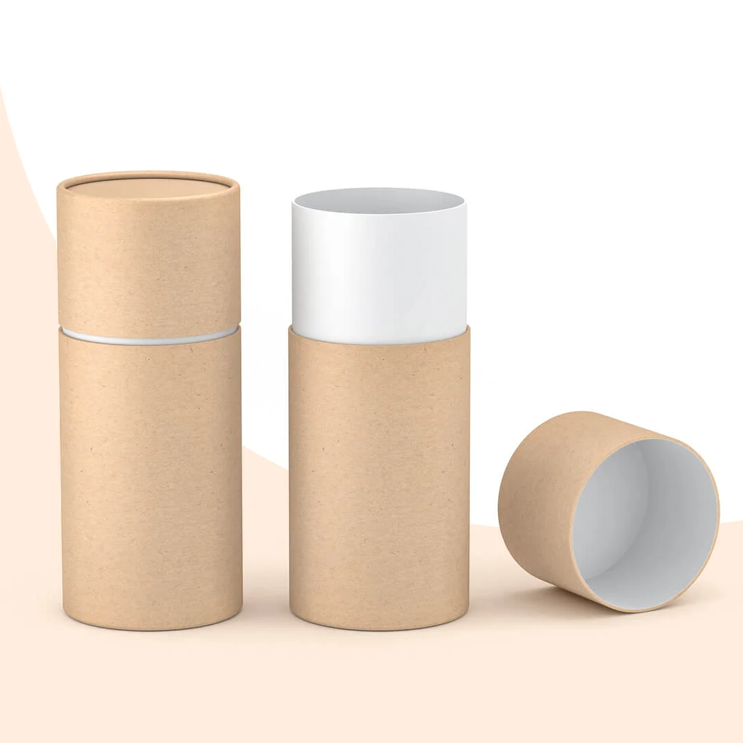 custom paper tube with lids