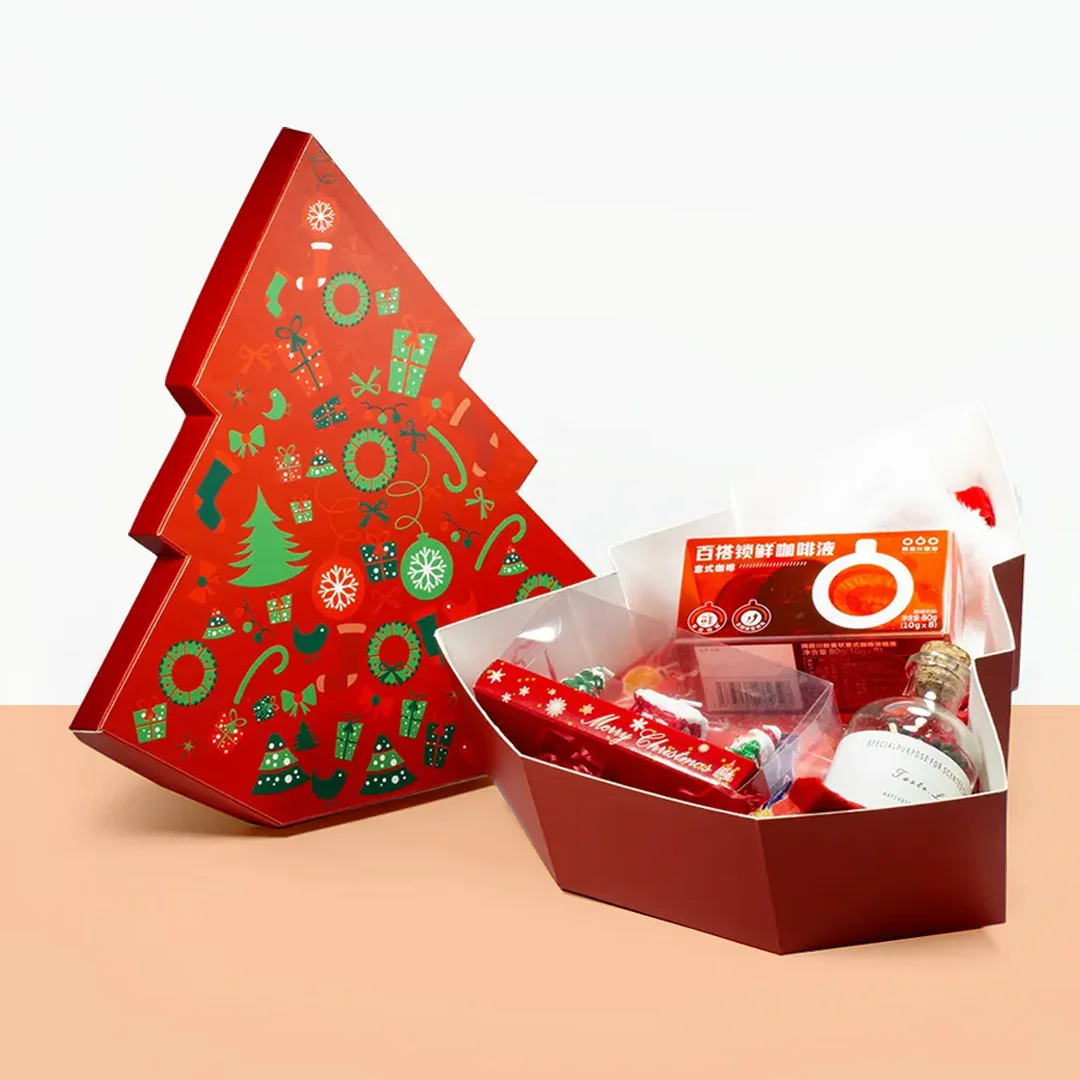Christmas Candy Box With Logo