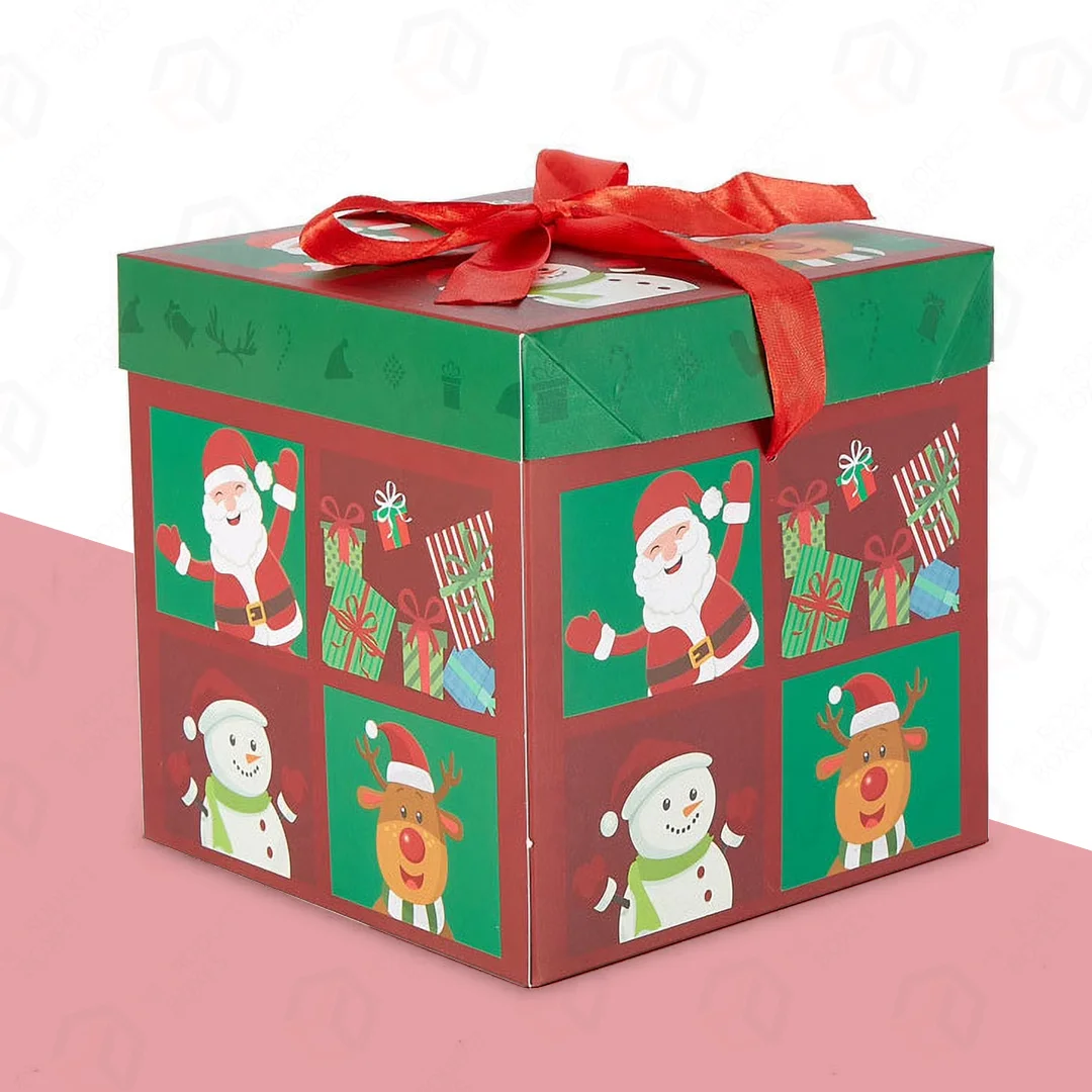 Custom Christmas Boxes with Lids