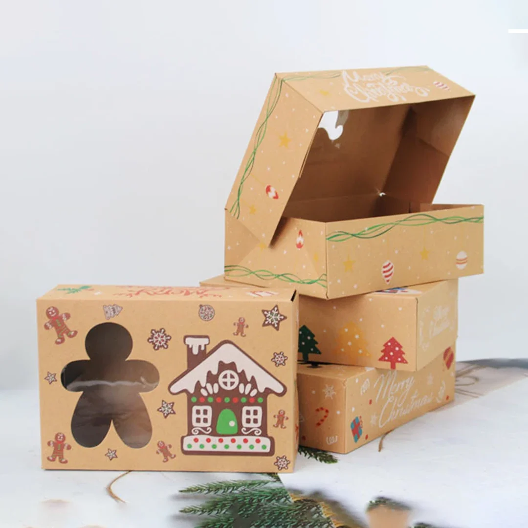 Custom Christmas Cookie Boxes