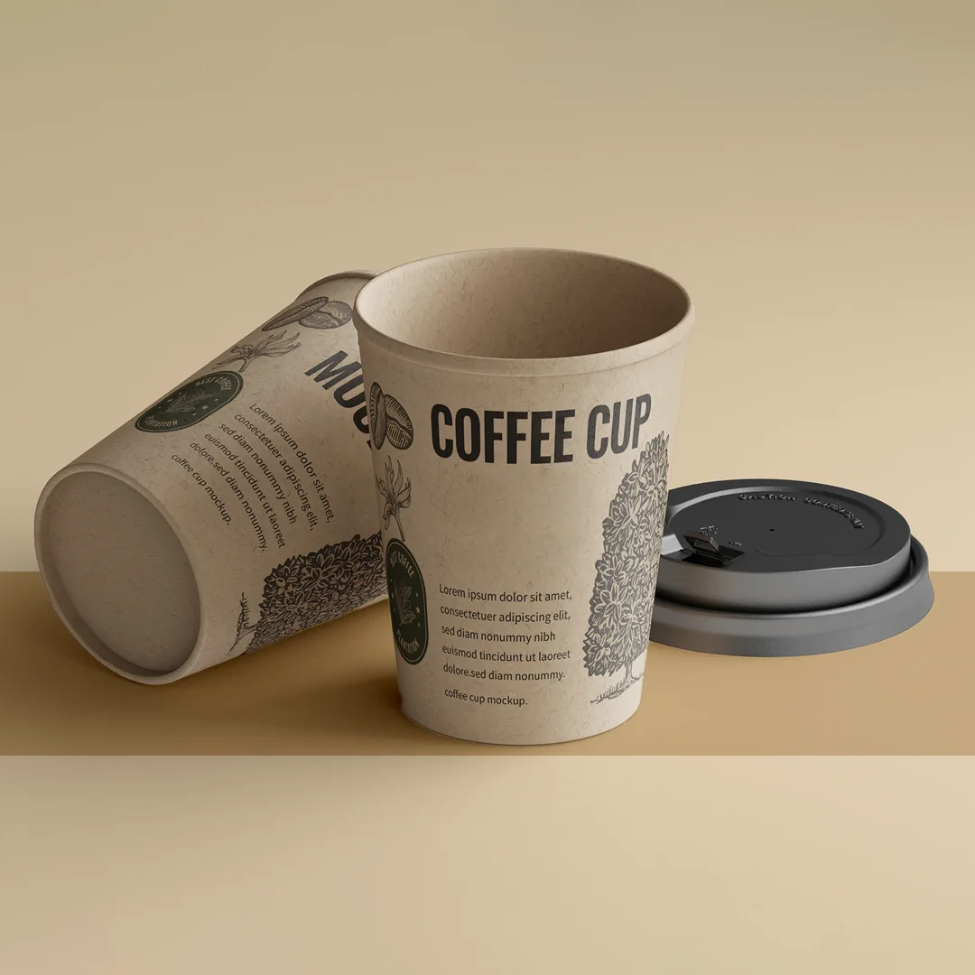 TheProductBoxes Kraft Paper Cups