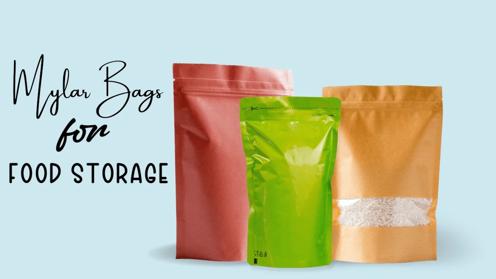 best mylar bags for food storage