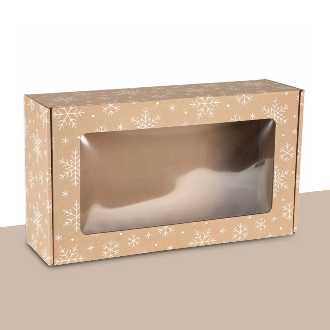 Christmas Window Boxes With Logo