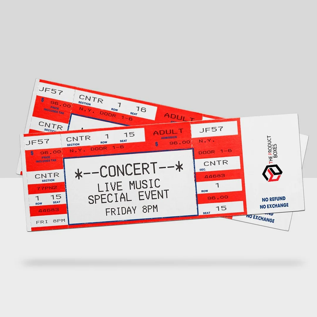 Concert Tickets Printing