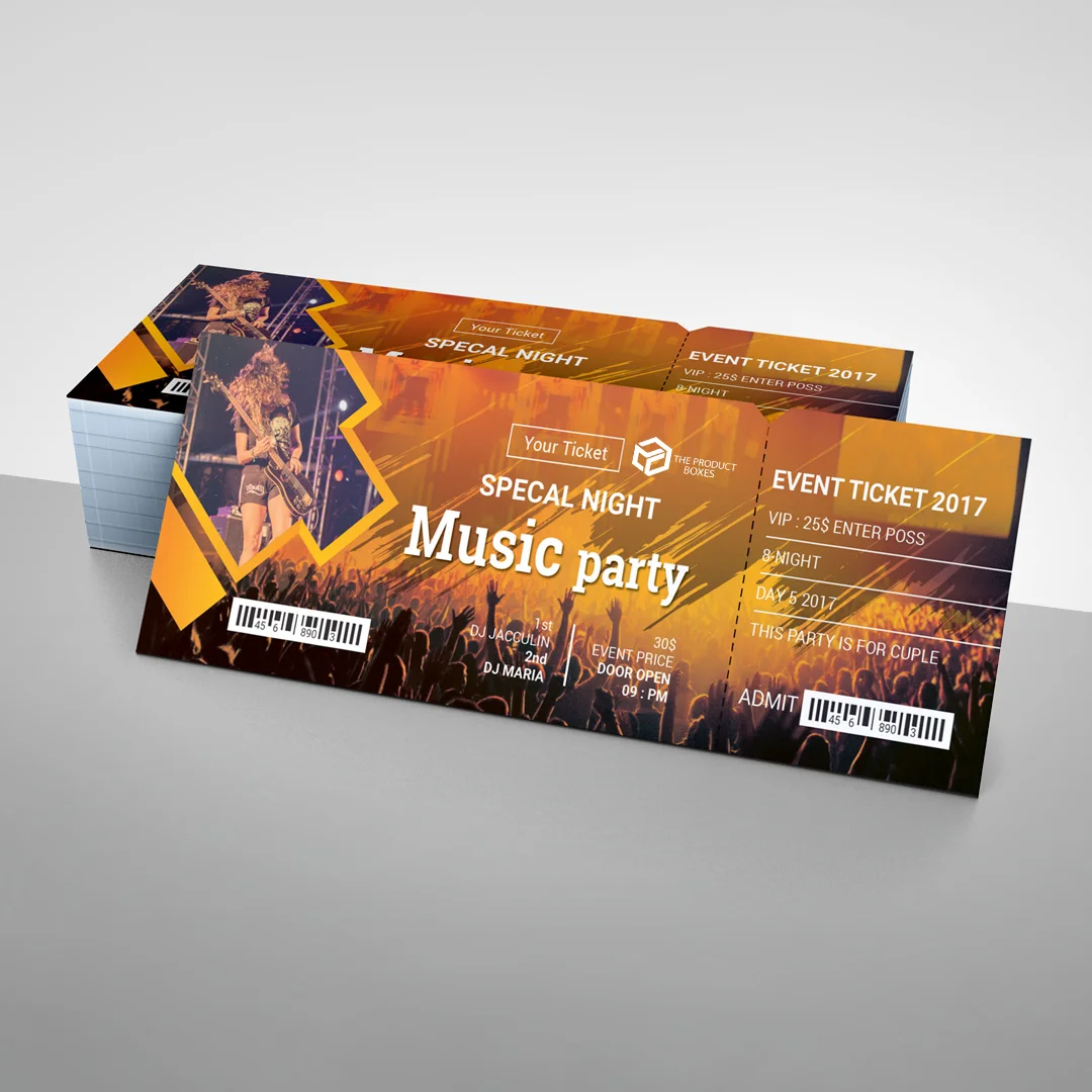 Custom Nightclub Tickets