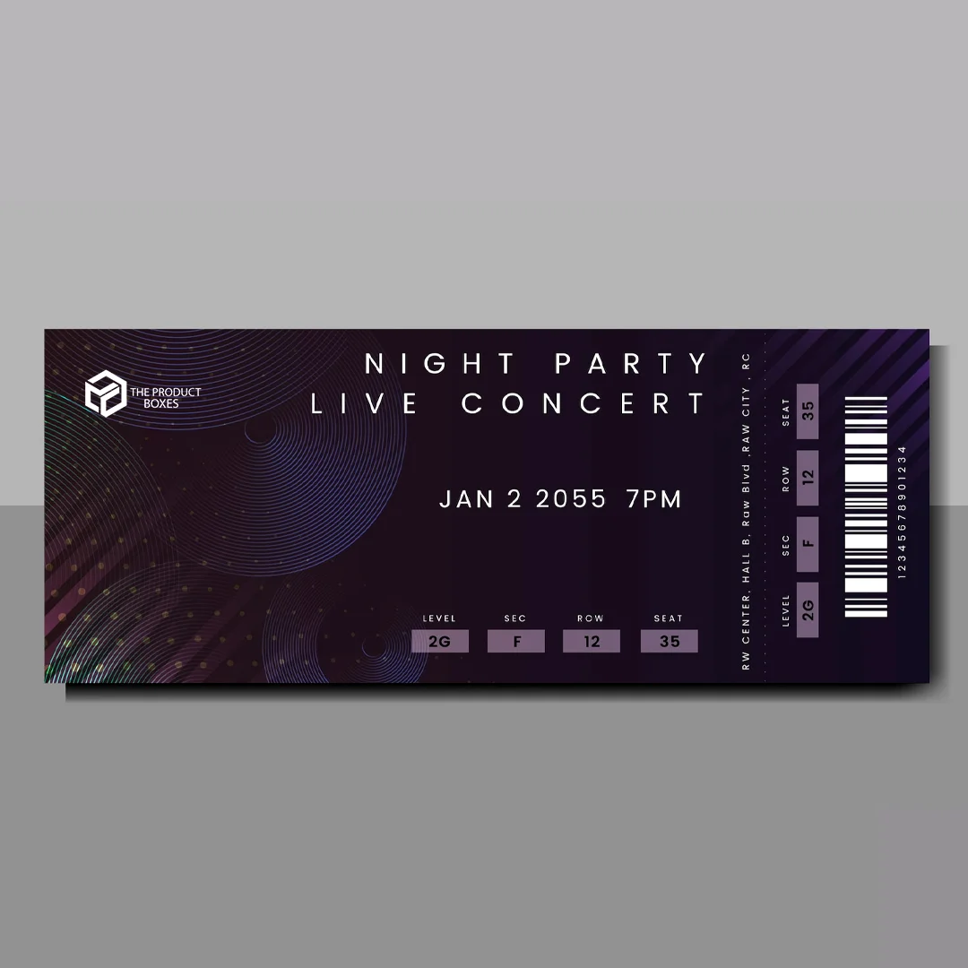 Nightclub Tickets Printing