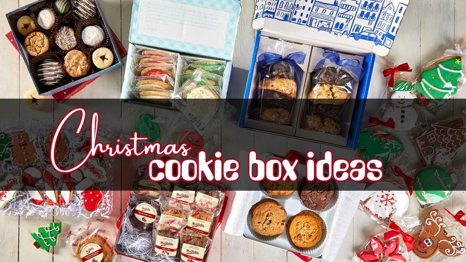 Christmas cookie box ideas