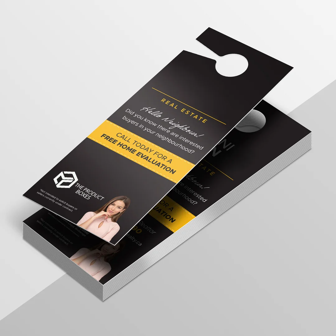 Custom Door Hanger Flyers