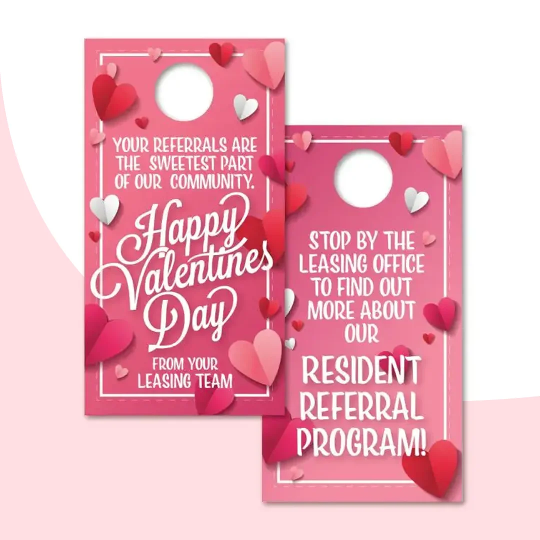 Custom Valentine Door Hanger