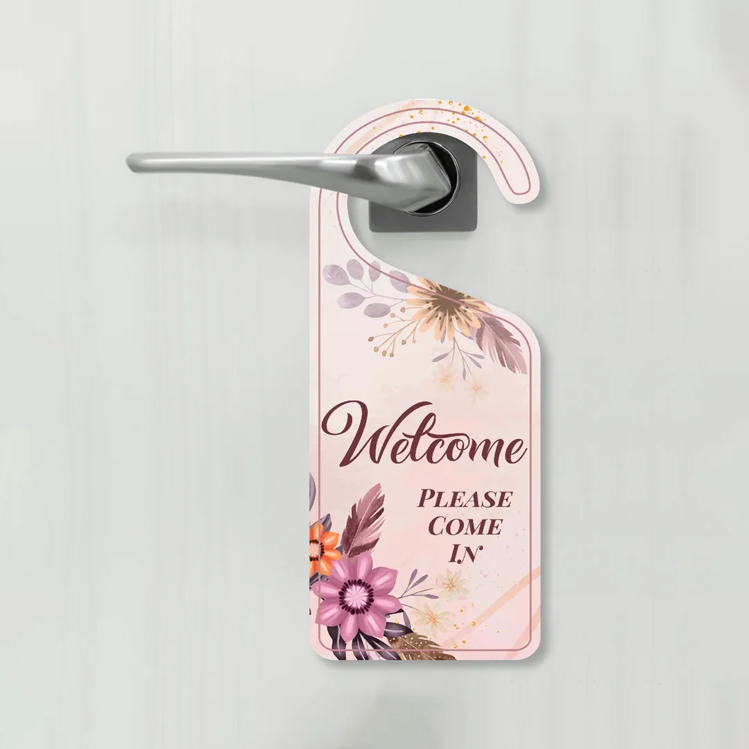 Custom Welcome Door Hangers