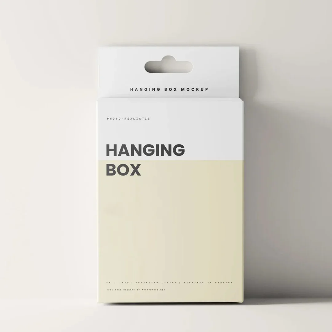 Printed Five Panel Hanger Box